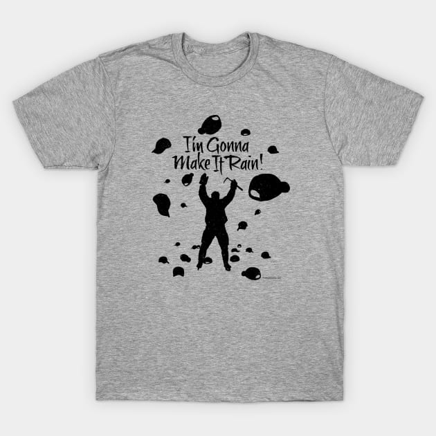 Make It Rain (Hockey) T-Shirt by eBrushDesign